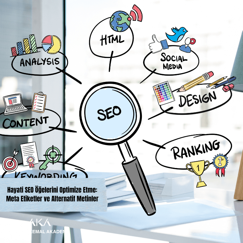 Hayati SEO Öğelerini Optimize Etme: Meta Etiketler ve Alternatif Metinler