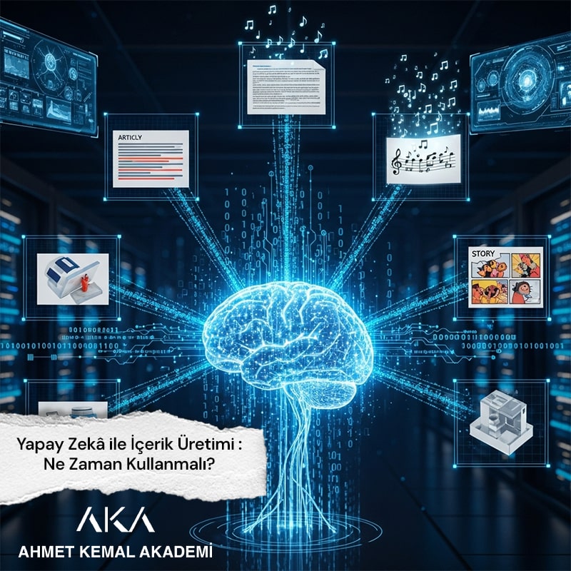 Yapay Zekâ ile İçerik Üretimi: Ne Zaman Kullanmalı?